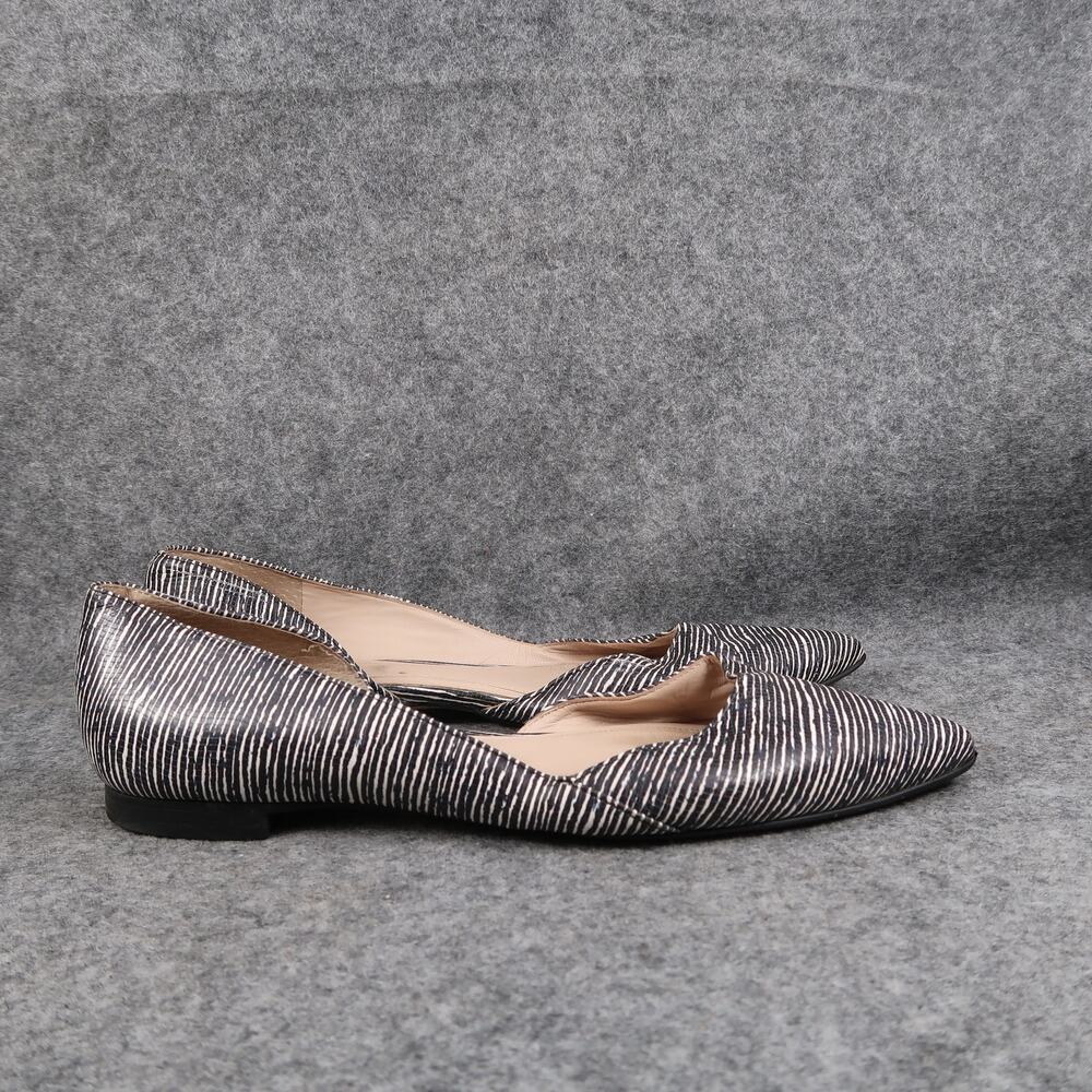 Marc Fisher Shoes Womens 6.5 Flats Skimmer Slip On Loafer Leather Fashion Pointy